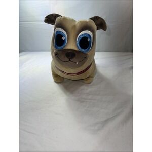 Puppy Dog Pals ROLLY Pug 12" Plush Disney Store Junior Toy Stuffed Animal EUC!